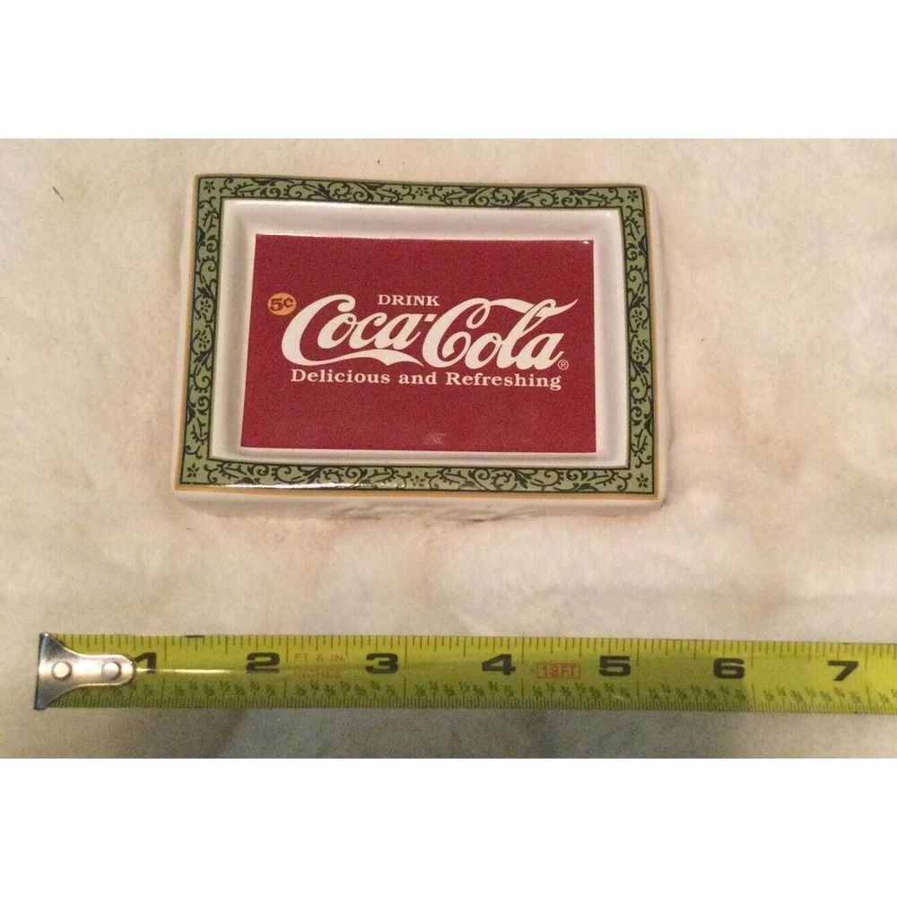 Vintage Style Coca Cola Soap Dish, Trinket Dish, or Ash Tray